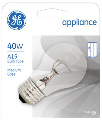 Ge 120v 40w chandelier bulb hot sale