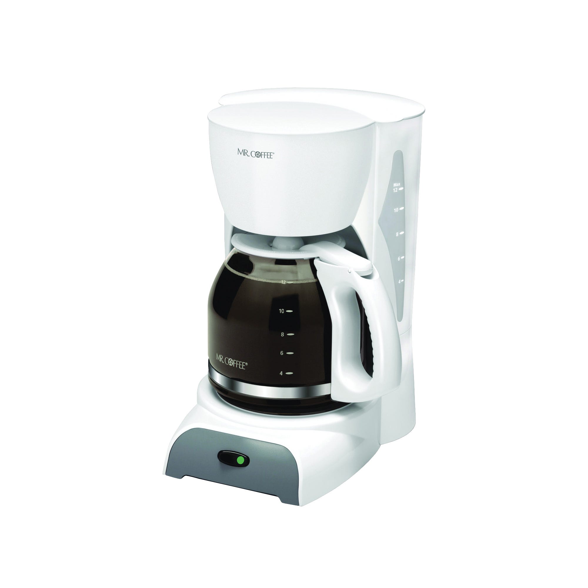 Mr. Coffee SK12 RB Coffee Maker 12 Cups Capacity 900 W White