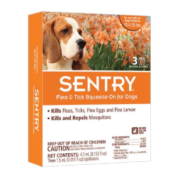 Sentry flea clearance