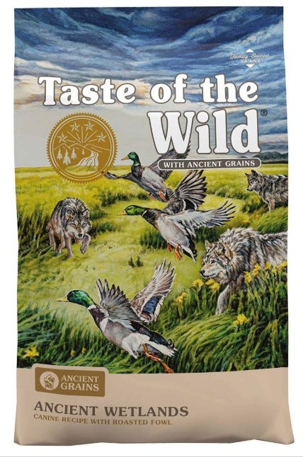 Taste of the Wild Ancient Wetlands Canine Recipe With Roasted Fowl