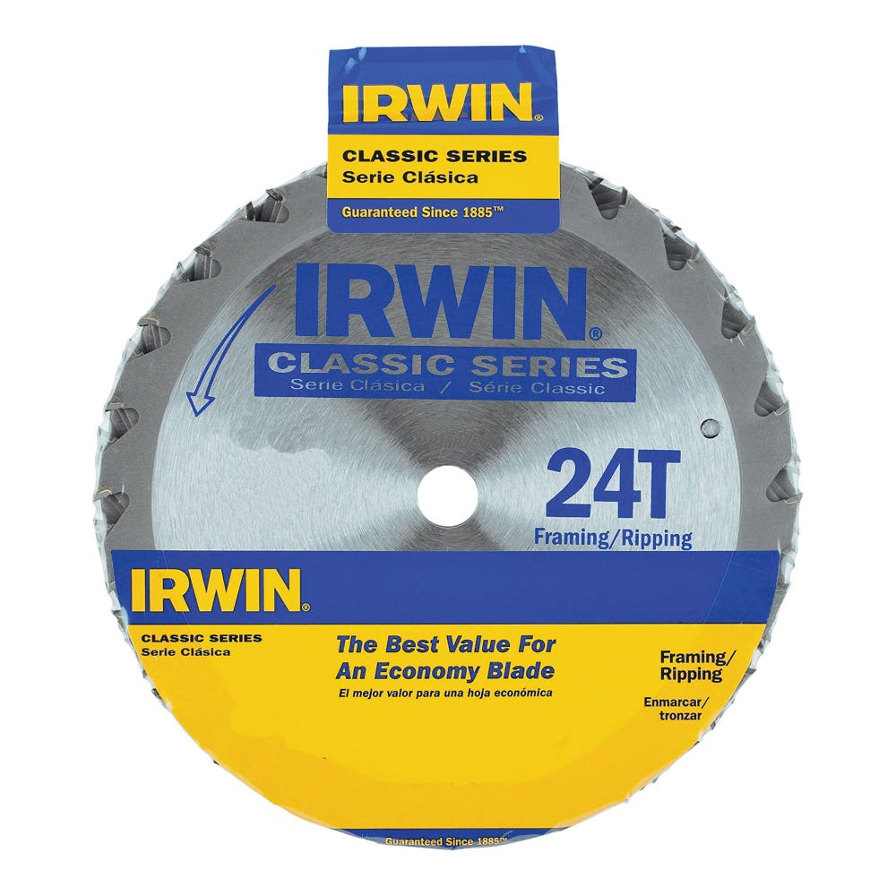 Irwin circular saw blades top