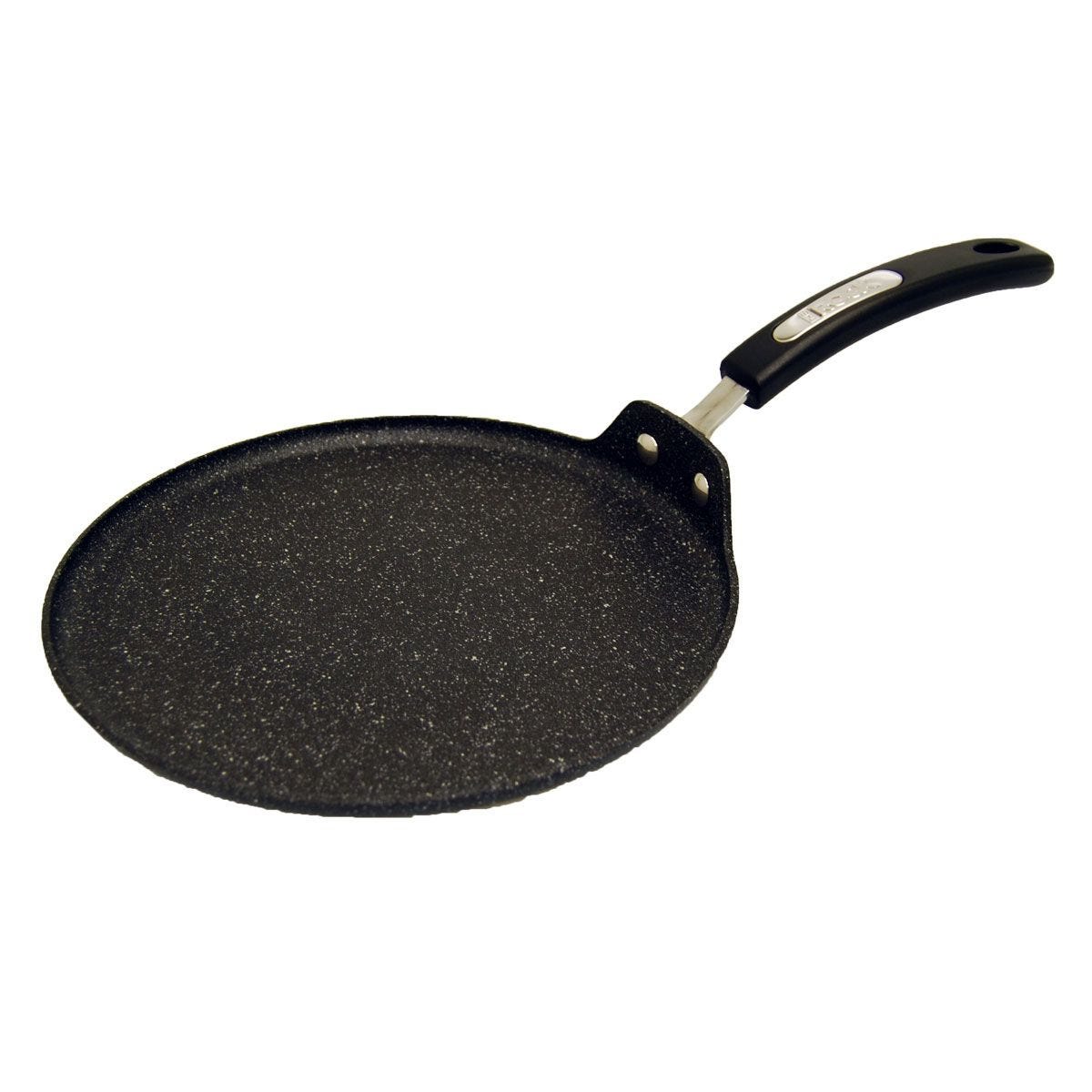 The Rock 030320006WALM Multi Pan, 10 in Dia, Aluminum, Black