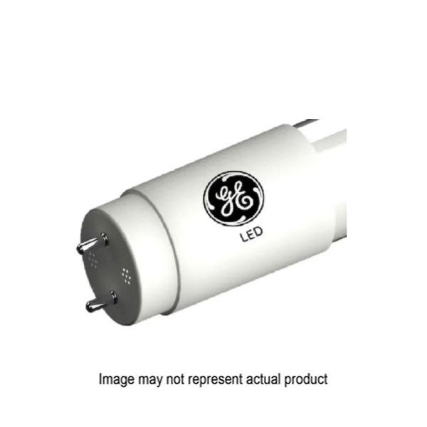 GE 37136 LED Tube Light Bulb Specialty T8 Lamp Bi Pin Lamp Base Clear Warm White Light 3000 K Color Temp