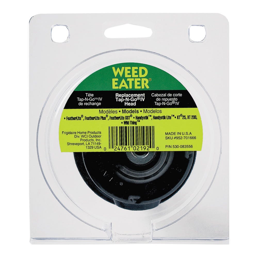 Weed Eater TAPNGO IV 701666 Trimmer Line Head, For Featherlite, Plus
