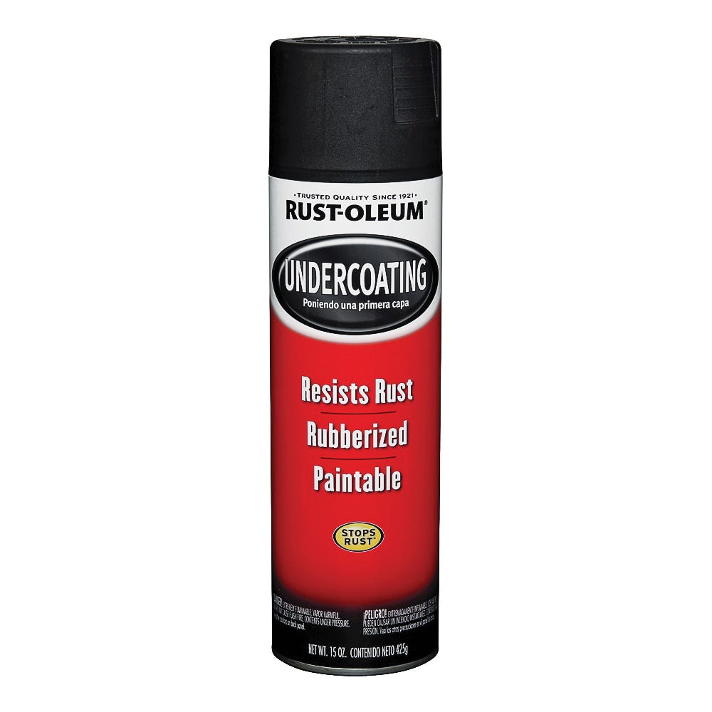 Aerosol undercoating clearance