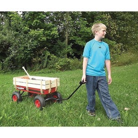 Speedway 52178 Wagon Toy, 200 lb, Steel, Red