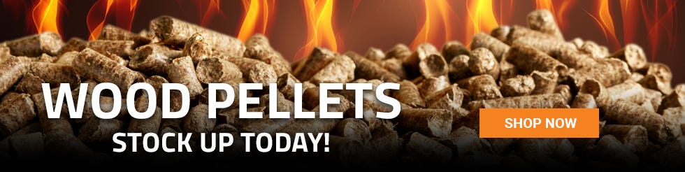 Stock up on Wood Pellets TODAY! Shop Now.